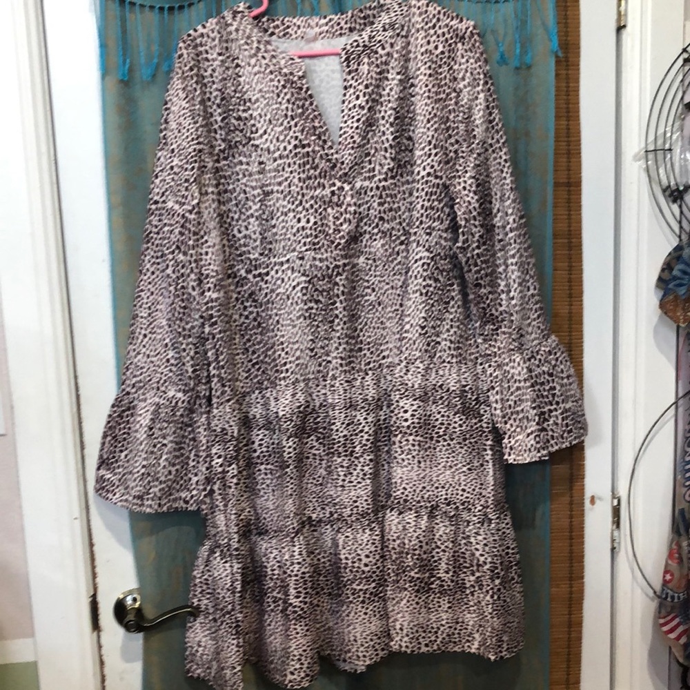 Leopard dress XXL